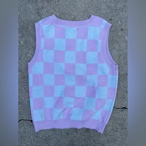 Kids sweater vest argyle